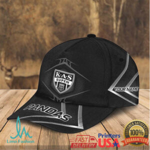 Kas Eupen Pandas Custom Black Mesh Baseball Cap