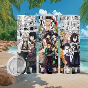 Kimetsu no Yaiba Main Cast Insulated Tumbler