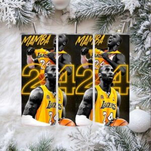 Kobe Bryant Mamba Mentality 20oz Stainless Steel Tumbler