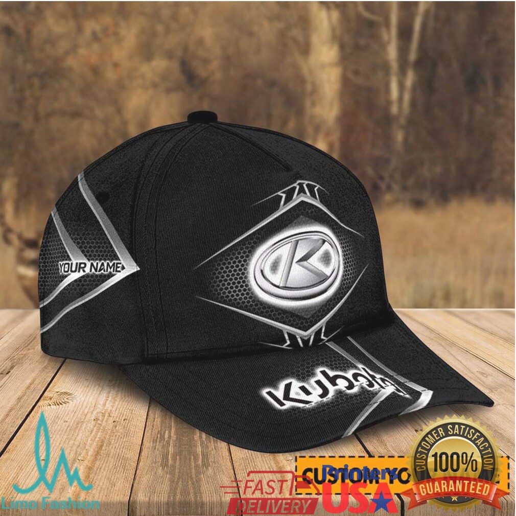 Kubota Agriculture Custom Name Logo Black Hat Kubota Agriculture Custom Name Logo Black Hat