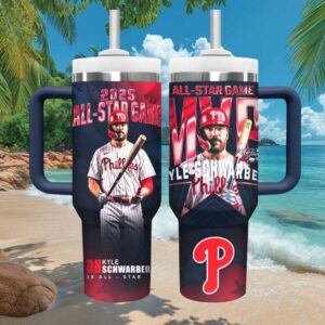 Kyle Schwarber Phillies 2025 All Star Game MVP Commemorative Tumbler