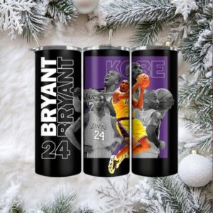 Legendary Kobe Bryant 20 oz Skinny Tumbler Wrap