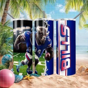 Let's Go Buffalo Stainless Steel Tumbler