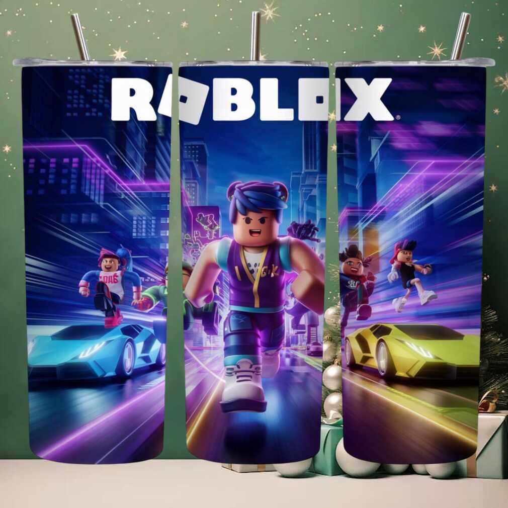 Level Up with the Roblox Cityscape Tumbler Level Up with the Roblox Cityscape Tumbler