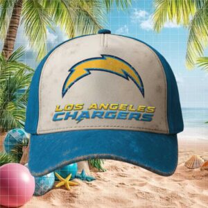Los Angeles Chargers Distressed Trucker Hat