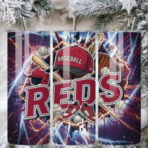 MLB Officially Licensed Cincinnati Reds Travel Tumbler