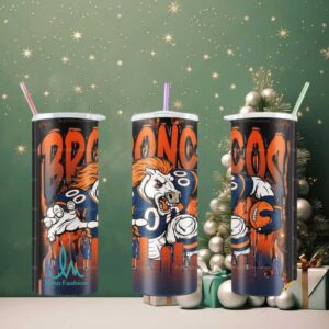 Mascot Denver Broncos Tumbler Wrap Sublimation Mascot Denver Broncos Tumbler Wrap Sublimation