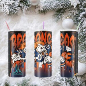 Mascot Denver Broncos Tumbler Wrap Sublimation