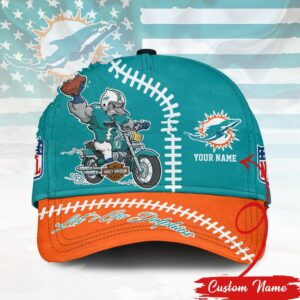 Miami Dolphins NFL Harley Davidson Cap Miami Dolphins NFL Harley Davidson Cap