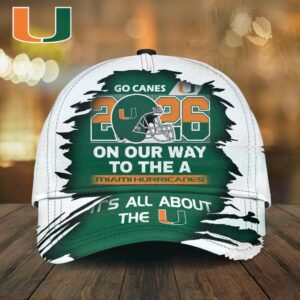 Miami Hurricanes 2026 It's All About The U NCAA Classic Cap