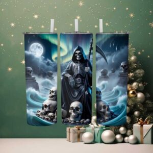 Midnight Reaper Full Moon Tumbler