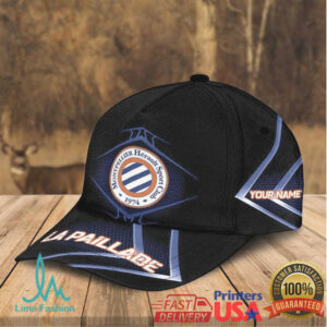 Montpellier Hsc La Paillade Custom Name Football Fan Cap