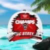 Kansas City Chiefs Football Texture Hat Custom Name Kansas City Chiefs Football Texture Hat Custom Name