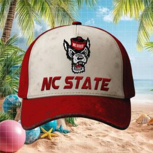 NC State Wolfpack themed cap.