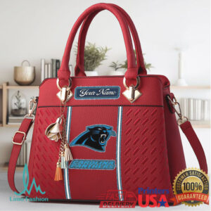 NFL Carolina Panthers Custom Your Name Crossbody Bag