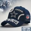 Detroit Lions Blue Adjustable Hat with Custom Name Embroidery Detroit Lions Blue Adjustable Hat with Custom Name Embroidery