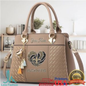 NFL New Orleans Saints Handbag Zip Closure Purse