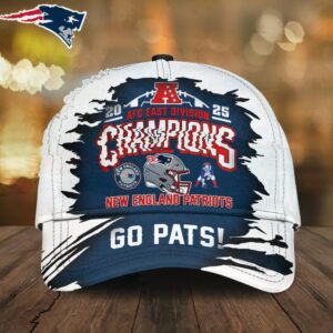 New England Patriots 2025 AFC East Division Champions Classic Cap New England Patriots 2025 AFC East Division Champions Classic Cap