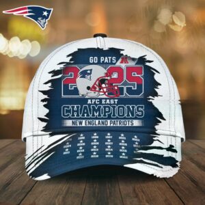 New England Patriots NFL AFC East Champions Super Bowl Classic Cap