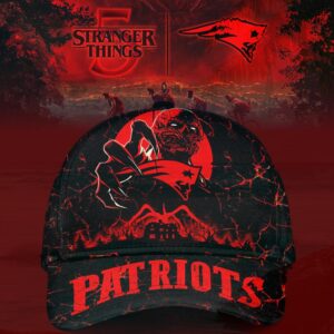 New England Patriots NFL Stranger Things Classic Cap
