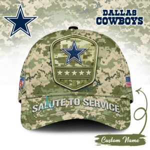 New Era Camo Dallas Cowboys Salute to Service 39THIRTY Flex Hat
