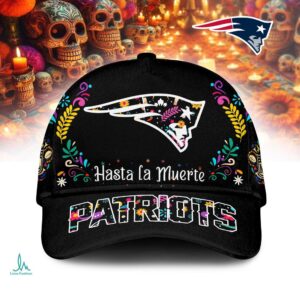New Era New England Patriots NFL Hasta La Muerte 59FIFTY Fitted Hat