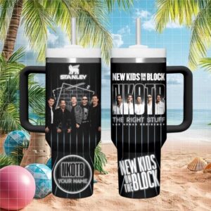 New Kids On The Block NKOTB Las Vegas Residency “The Right Stuff” Personalized Stanley Tumbler