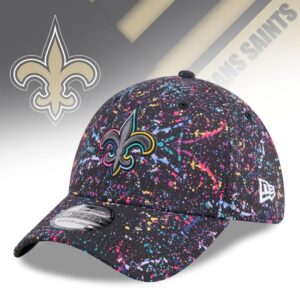 New Orleans Saints 2025 NFL Crucial Catch 39THIRTY Flex Hat