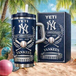 New York Yankees 125th Anniversary 1903 2028 Heritage Edition 40oz Tumbler