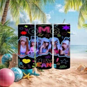 NewJeans 'OMG' Album Cover Merchandise Tumbler