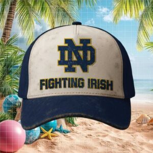 Notre Dame Fighting Irish Vintage Distressed Adjustable Cap