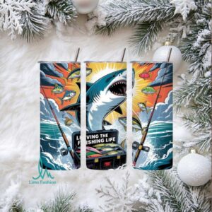 Ocean Fishing Life Stainless Steel Tumbler