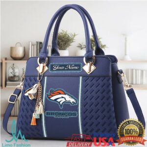 Official Denver Broncos Fan Collection Purse Custom Bag