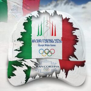 Official Milano Cortina 2026 Olympic Winter Games Cap Official Milano Cortina 2026 Olympic Winter Games Cap