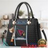 NFL New England Patriots Women’s Beige Zip Handbag NFL New England Patriots Women’s Beige Zip Handbag