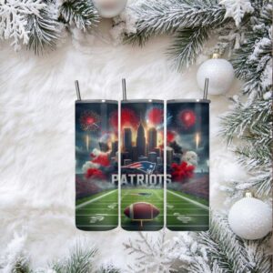 Official New England Patriots Stainless Steel Tumblers