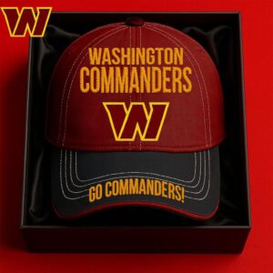 Official Washington Commanders New Era Adjustable Cap