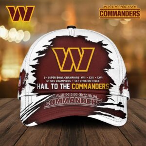 Official Washington Commanders Super Bowl Legacy Cap