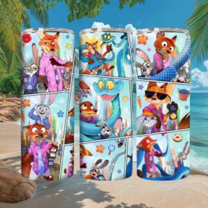 Official Zootopia Character Collection Tumbler