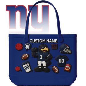 Officially Licensed New York Giants Tailgate Tote with Accessories Bag