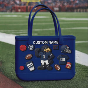 Officially Licensed New York Giants Tailgate Tote with Accessories Bag