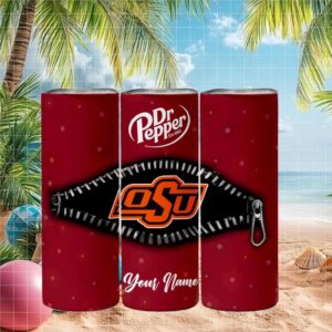 Oklahoma State Cowboys Osu Dr Pepper Big 12 Zipper Design