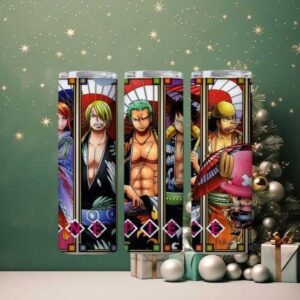 One Piece Stained Glass Tumblers