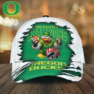 Oregon Ducks NCAA 2026 Peach Bowl Champions Classic Cap