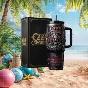 Ozzy Osbourne Prince of Darkness 1948 2026 Metal Legend Memorial 40oz Tumbler