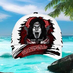 Ozzy Osbourne Rock & Roll Hall Of Fame Tribute Hat 1948 2025 Gothic Design