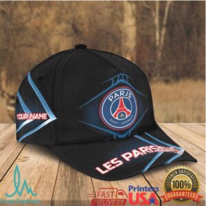 Paris Saint Germain Psg Les Parisiens Custom Name Personalized Hat