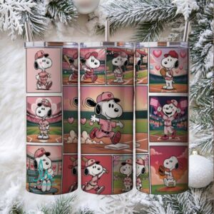 Peanuts Comic Strip Insulated Tumbler
