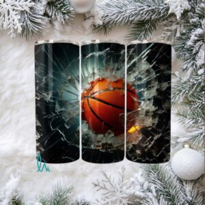Personalized Basketball Coach Stainless Steel Tumbler
