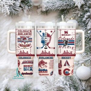 Personalized Colorado Avalanche Insulated Tumbler